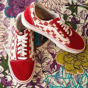 Vans Primary Check Old Skool Shoes